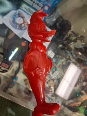 Vintage Woody Woodpecker Red Plastic Kazoo with Moveable Beak ©1957 - Image 1 of 4