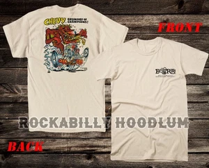 Retro Hot Rod Tee T Shirt Ed Big Daddy Roth Studios 60's Breakfast Champion - Picture 1 of 7