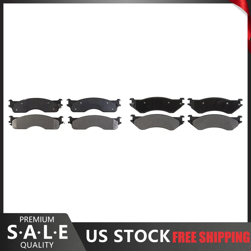 Pastillas de freno metálicas Element3 para Dodge Ram 1500 2004 delanteras y traseras - Raybestos Foto 1 de 4