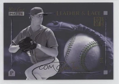2022 Wild Card Matte SP Exclusive Leather & Lace Blue/Green /4 Jake Irvin #LLN-7 - Image 1 of 2
