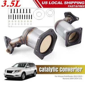 Catalytic Converter For Nissan Pathfinder 3.5L 2013-2015 & Murano 3.5L 2009-2014 - Picture 1 of 13