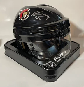 Brady Tkachuk Autographed Mini Helmet Ottawa Senators Fanatics Cert. Team USA! - Picture 1 of 7