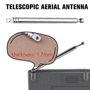 Antena Aérea Telescópica de Repuesto 145mm-740mm para TV G1G8^Nueva Radio A6Eu k` - Imagen 1 de 9