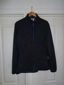 Mens Salomon Fleece Jacket Navy Blue Size Large - Picture 1 of 2