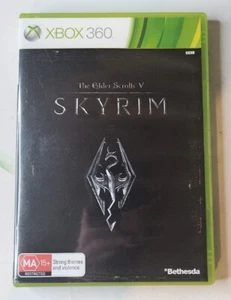 Xbox 360 - The Elder Scrolls V Skyrim Game- Free Postage - PAL Includes manual - Picture 1 of 4