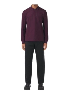 Burberry регби рубашка с длинными рукавами поло шеи глубокий Marron Tony размер S Великобритании/США38 - Изображение 1 из 4