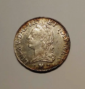 French Silver Ecu 1774-L From France. C 47a.8 High Grade - C9216 - Picture 1 of 2