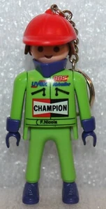 Playmobil " Rey Plastic Racer " Promotional Figure Key Ring (D) - Picture 1 of 3
