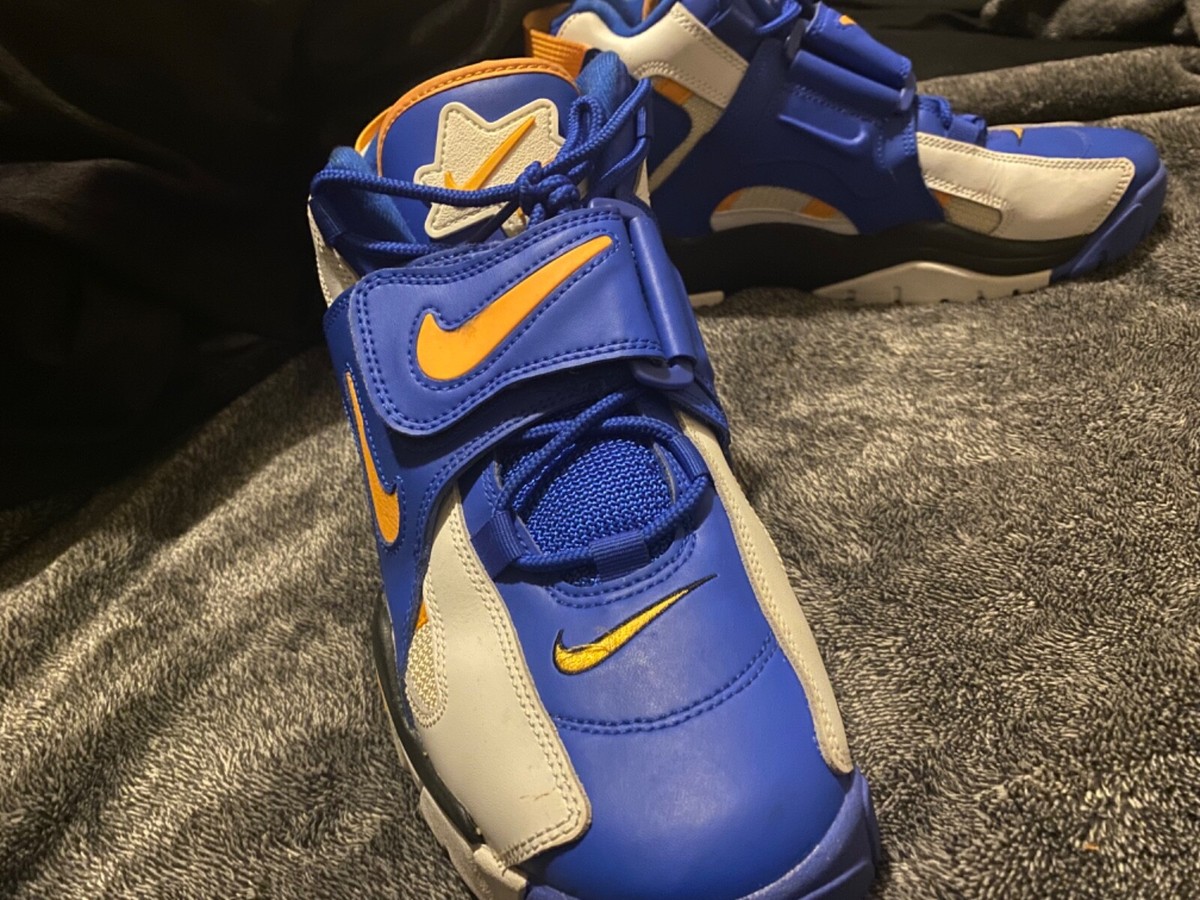 Nike Air Barrage Mid Racer Blue | eBay Nike Air Barrage Mid Racer Blue | eBay