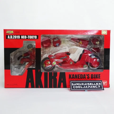 AKIRA Kaneda Bike Die Cast by Soul of Popinica PX 03 Anime Bandai Japan NEW Cover