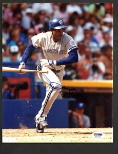 Devon White Signed 8 x 10 Photo PSA/DNA Toronto Blue Jays SHIPPING IS FREE - Picture 1 of 2