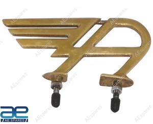 Vintage Austin of England Flying "A" Bonnet Emblem Badge Motif Golden Finish ECs - Picture 1 of 7