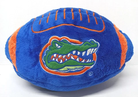 FLORIDA GATORS REVERSIBLE PLUSH TOY IMPORTED BY FABRIQUE INOVATIONS Cover