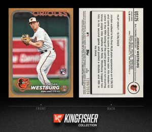Jordan Westburg 2024 Topps Update Gold /2024 Rookie Debut RC #US125 - Bild 1 von 1