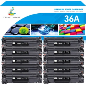CB436A 36A Toner Cartridge Compatible For HP 36A LaserJet P1505N M1522N MFP LOT - Picture 1 of 16