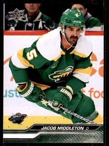 2023-24 Upper Deck Hockey #90 Jacob Middleton NHL  Wild