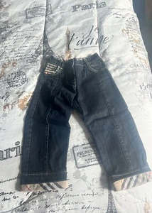 Burberry Children Roll Cuff Pants Jeans Kids 3 - Picture 1 of 1