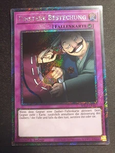 Yu-Gi-Oh! RA03-DE187 Soborno Oscuro Platino SecR Casi Nuevo 1er - Imagen 1 de 1