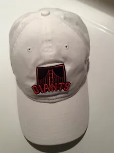 Men's New Era White San Francisco Giants 9TWENTY Golden Gate Logo New - Picture 1 of 6
