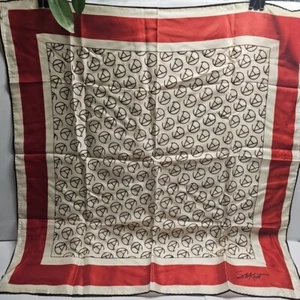 Avon President's Club Square Acetate Scarf Candid SM Kent 26x26'' - Picture 1 of 6