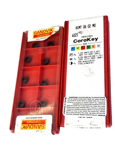 Sandvik Coromant RCMT 06 02 00 H13A Hartmetalleinsätze (10er Box) - Bild 1 von 4