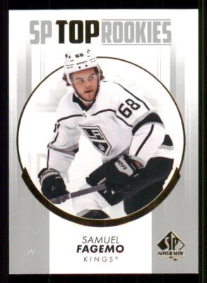 2022-23 SP Authentic Top Rookies #TR11 Samuel Fagemo - Image 1 of 2