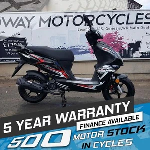 AJS FireFox 50cc scooter moped learner legal commuter - Picture 1 of 12