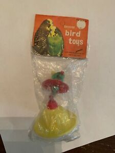 Jouet oiseau vintage 1968 sauveteur jouets oiseau en plastique scellé jamais utilisé L