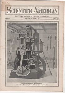 1892 WISSENSCHAFTLICHE AMERIKANISCHE ZEITSCHRIFT WISSENSCHAFT MARSEILLES SCHULE FÜR KAPITÄNE DAMPF - Bild 1 von 6