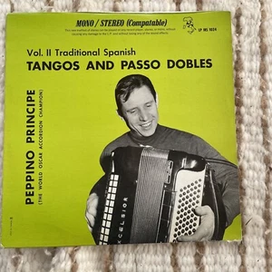 LP Peppino Principe Tangos Passo Dobles IRS 1024 Accordion Spanish Vol II - Picture 1 of 10