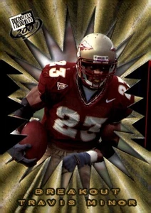 2001 Press Pass Breakout Die-Cut Travis Minor Rookie Card #B17 - Picture 1 of 1