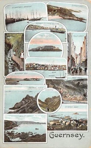 AK GUERNSEY MEHRFACHANSICHT um 1906 - Bild 1 von 2