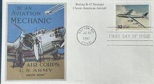 Mystic 3142 Classic American Aircraft Boeing B-47 Stratojet Aviation Mechanic - Imagen 1 de 1