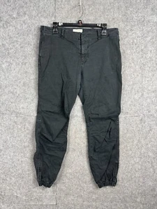 Nili Lotan Military Pants Women's 10 Black French Military Zip Ankles ** - Picture 1 of 11