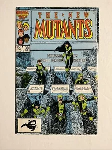 Libro de historietas New Mutants #38 (1986) 8,5 en estado bastante bueno Marvel High Grade Edad de Cobre - Imagen 1 de 10