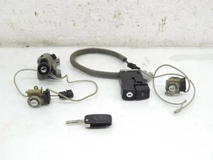 Audi A8 4D Set Ignition Lock 2x Door Lock Glove Box 255090 - Picture 1 of 5