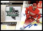 2021-22 SP Game Used Embroidered in History Joe Veleno Auto Detroit Red Wings