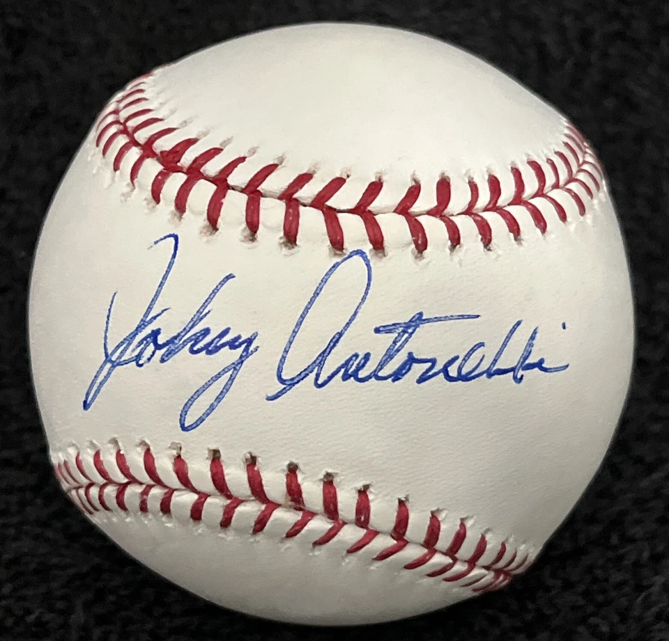 Johnny Antonelli Signed Autographed OMLB BASEBALL NY Giants - Image 1 of 2