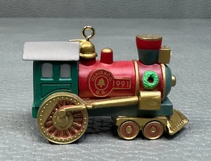 Hallmark Claus & Co. R.R. Locomotive Train Christmas Ornament - Picture 1 of 3