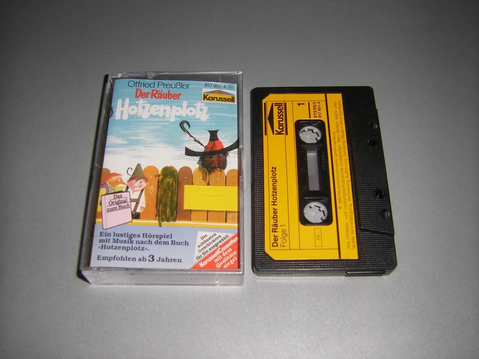 Auswahl Hörspiel-Kassetten - Der Räuber Hotzenplotz - alte Karussell MC - Bild 1 von 1
