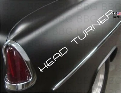 HOT Rat ROD DRAG RACING SPEED SHOP Vinyl DECAL STICKER Chopper HEAD TURNER - Image 1 of 4