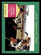 1973-74 O-Pee-Chee #193 Series C/Blackhawks 4/Blues 1 (ref 230438)