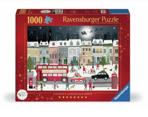RAVENSBURGER 1000 PIECE PUZZLE LONDON'S CHRISTMAS SPIRIT 2025 PUZZLE IN STOCK!! - Picture 1 of 6