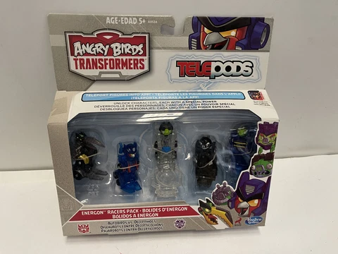 Angry Birds Transformers Telepods5 Figure Pack Energon Racers Pack Cover