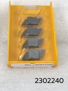 NRD 4062 R K68 Neu Teilpaket 4 Kennametal Hartmetall Einsätze - Bild 1 von 3