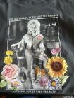Dolly Parton T Shirt Rainbow Floral Flowers Picture Photo Portrait Women's XL