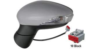 Espejo retrovisor completo Ford Fiesta (08=>16) Izquierda Electrico - Imagen 1 de 1