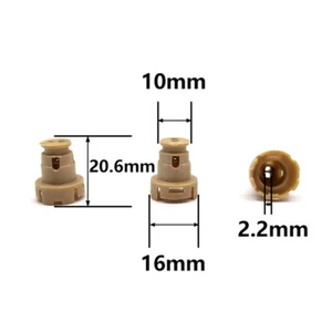 500 piezas tapa de pinza de piezas de plástico para kit de reparación de inyector de combustible 16*10*20,6 mm - Imagen 1 de 2
