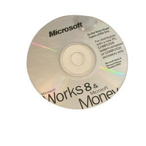 Microsoft Works 8 & Money 2005 Standard | NEW & UNUSED | MSN Encarta Standard - Picture 1 of 5
