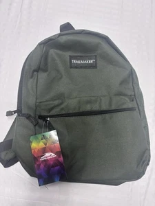 Trailmaker Rucksack grün klassisch leicht Schule Reise 16,5" Neu mit Etikett - Bild 1 von 6